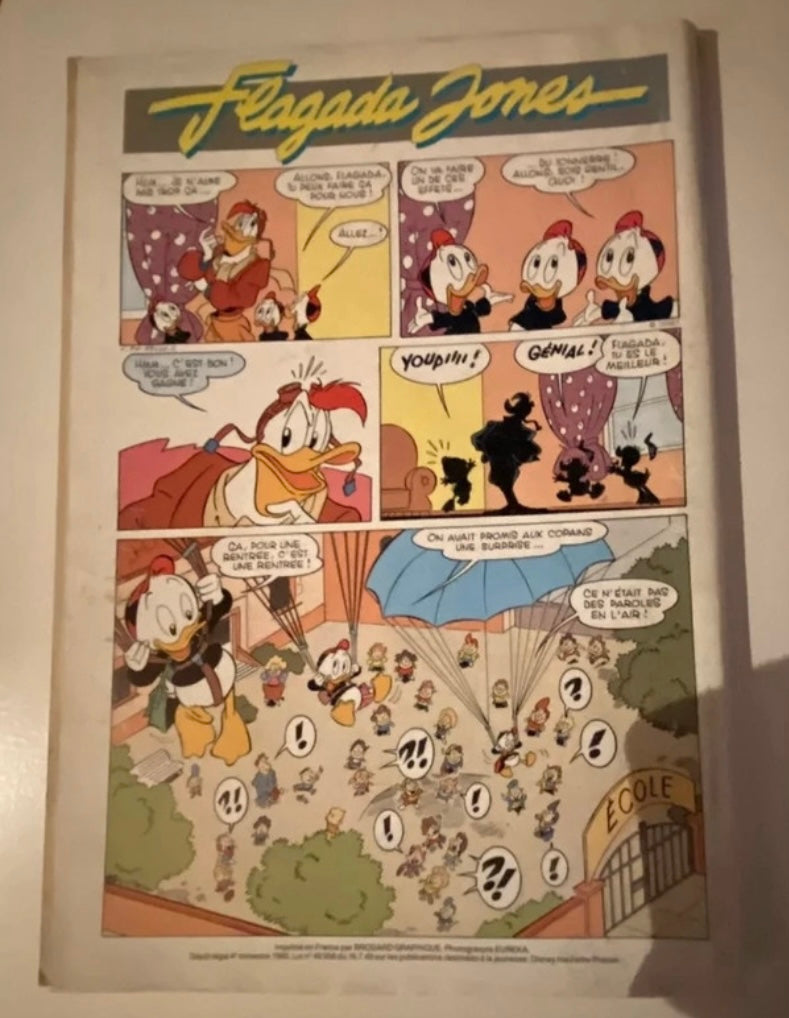 Bd ancienne Picsou magazine numéro 261 spécial Dinosaures