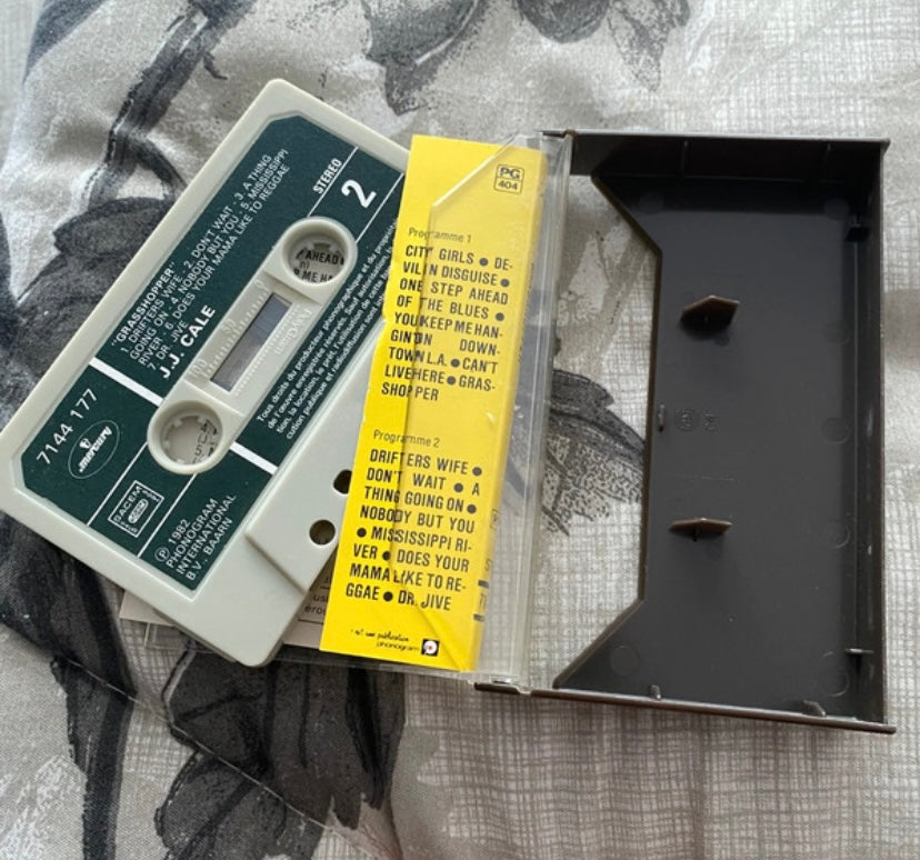Cassette audio J. J.Cale. Grashopper
