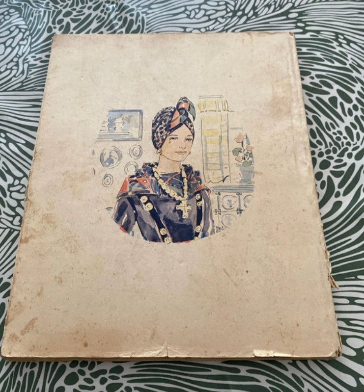 Livre ancien L’Ile du vent. Jedvig Collin. Édition Albin Michel 1950
