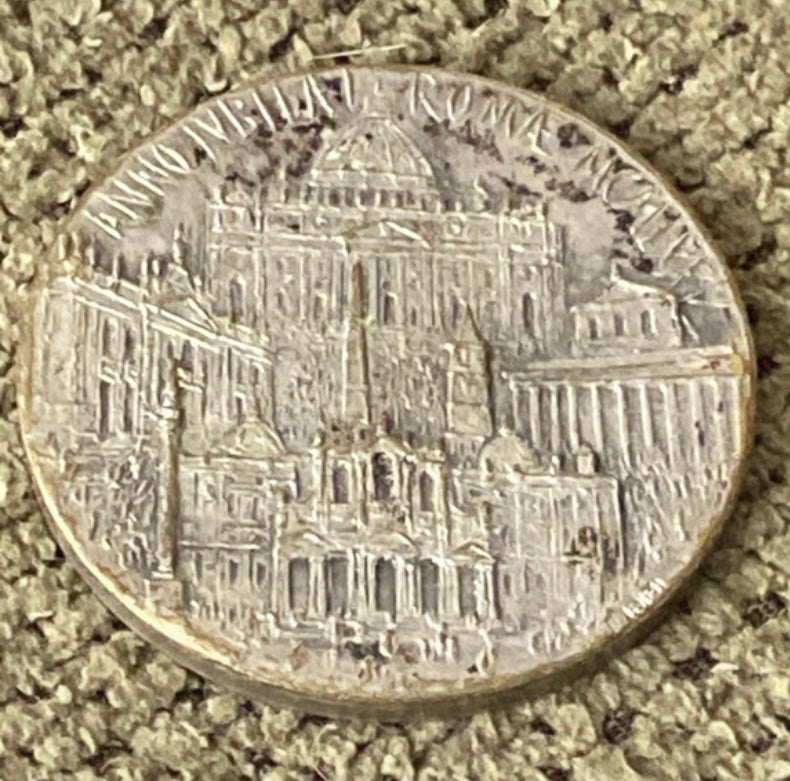 Médaille pièce ancienne Vatican Rom Jubilé 1975