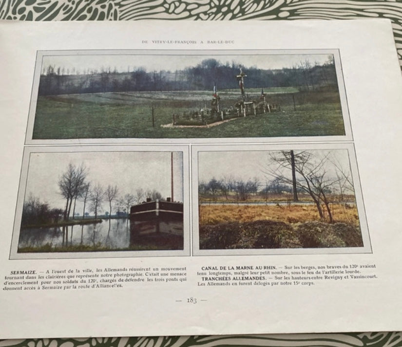 Revue Portfolio les champs de bataille de la Marne. Numéro 12. Début 1900
