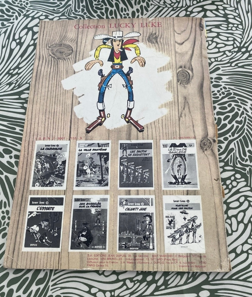 BD ancienne Lucky Luke Ruée sur L’Oklahoma. BD souple 1977