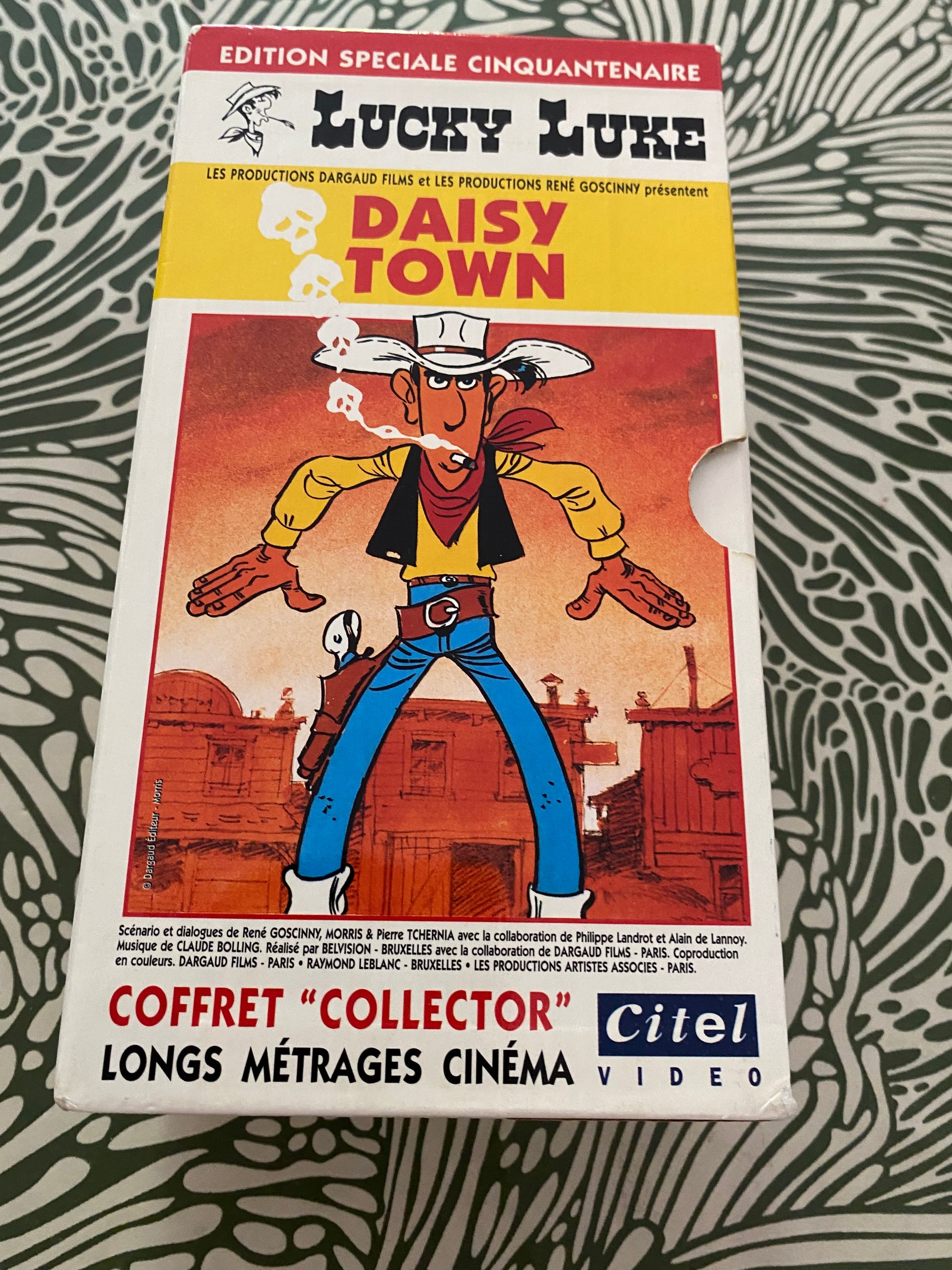 Cassette vidéo coffret Lucky Luke. La Ballade des Dalton Daisy Town. Coffret Collector. Citel