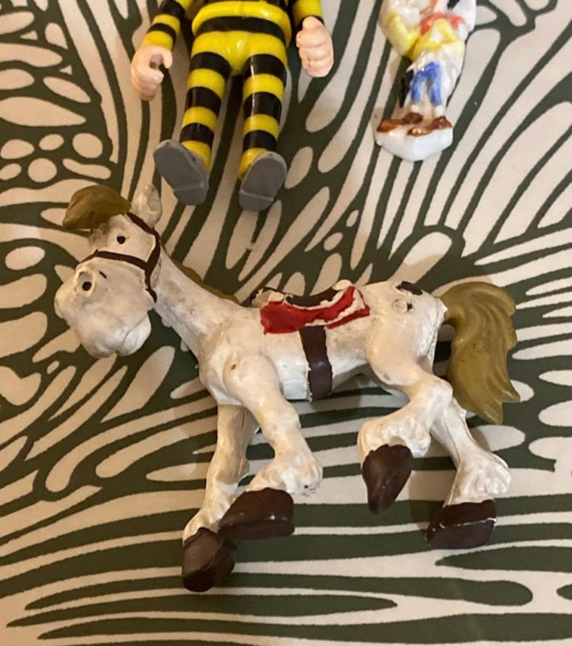Figurines anciennes Lucky Luke Lot de 3.