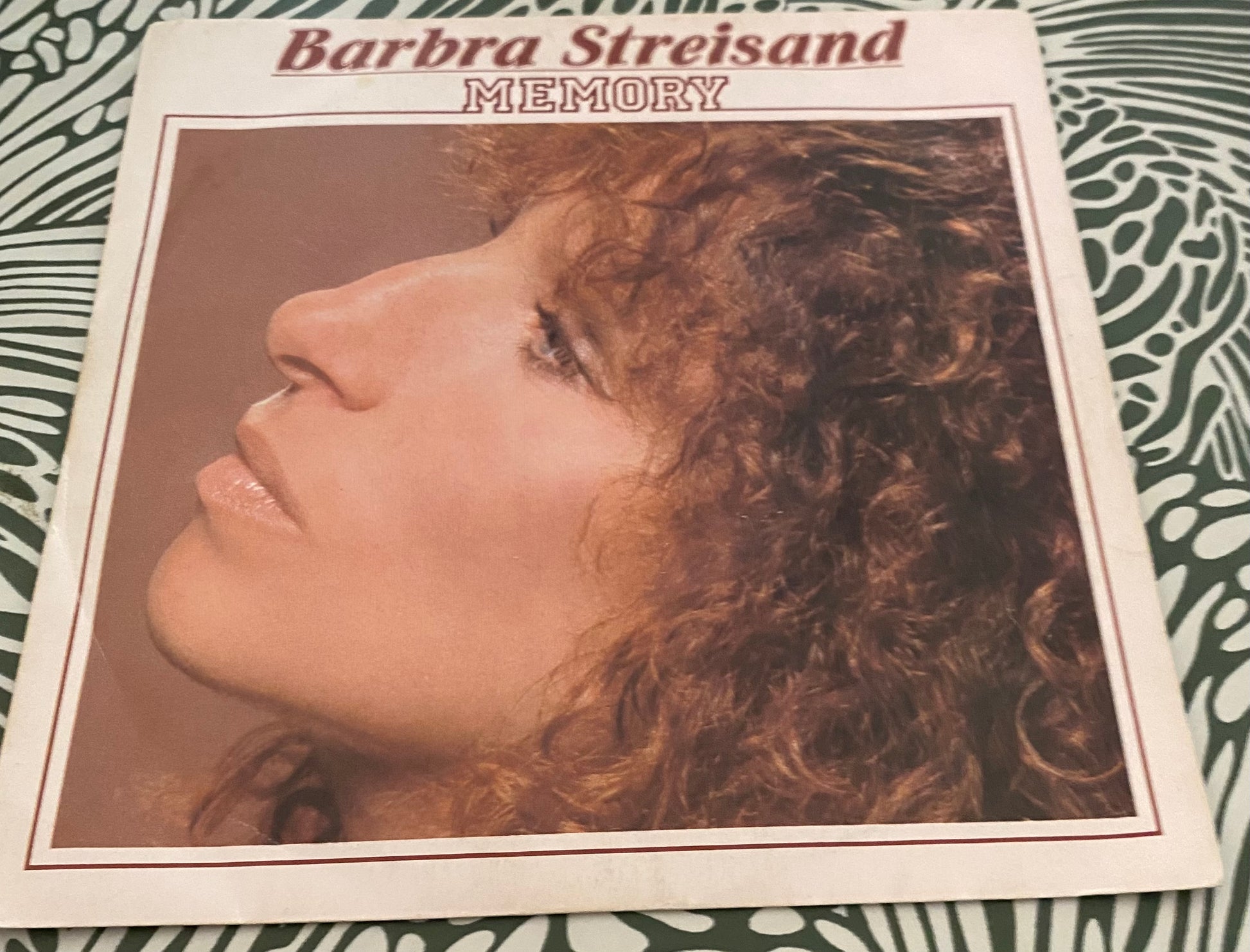 Disque vinyle 45 tours Barbra Streisand Memory