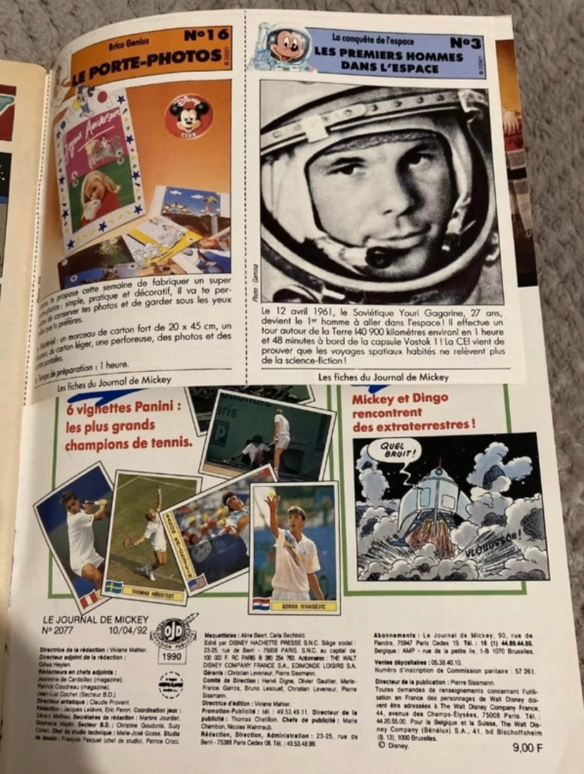 Bd ancienne le journal de Mickey numéro 2077