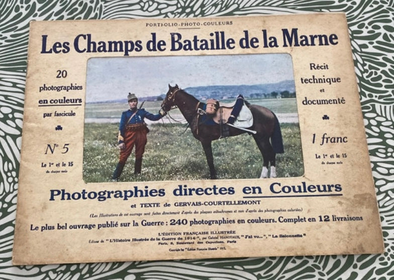 Revue Portfolio les champs de bataille de la Marne numéro 5 début 1900