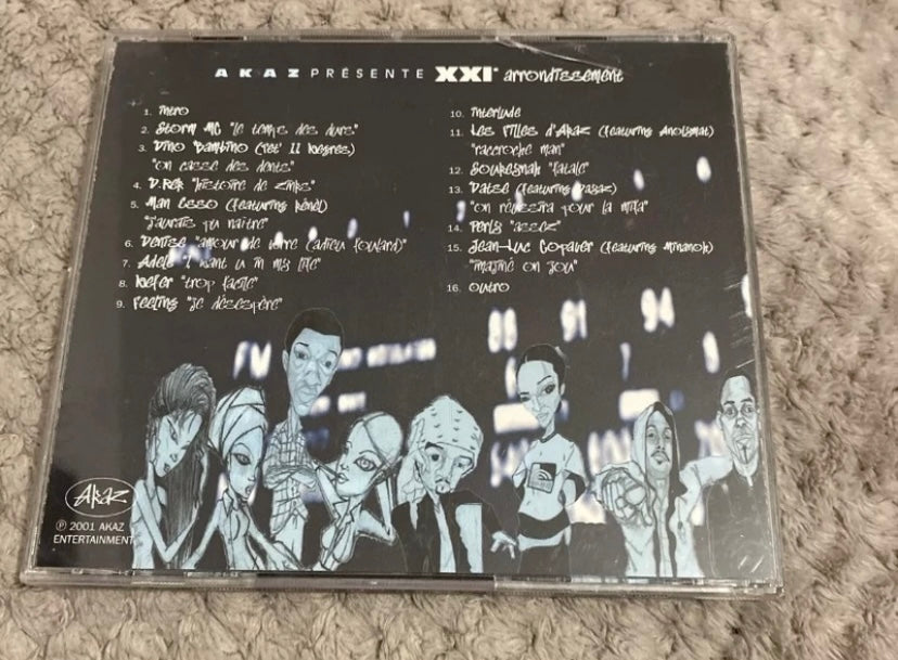 CD musique AKAZ présente XXI Arrondissement