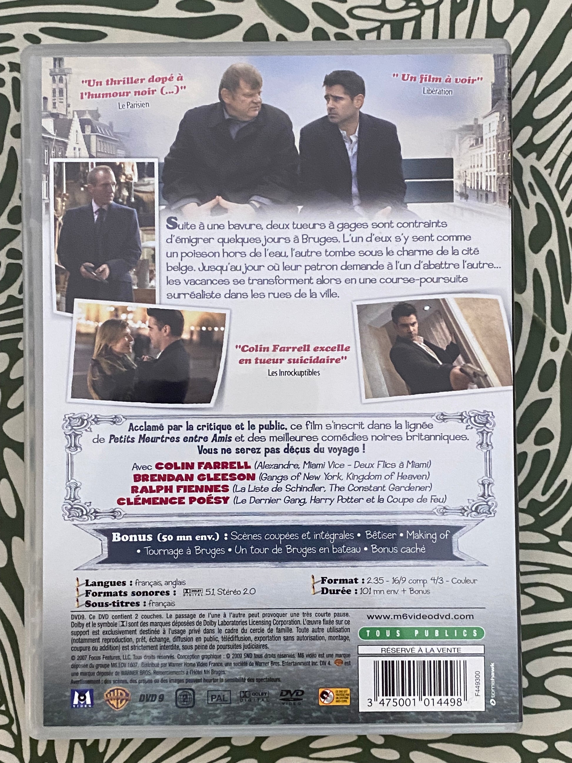 DVD film Bons Baisers de Bruges