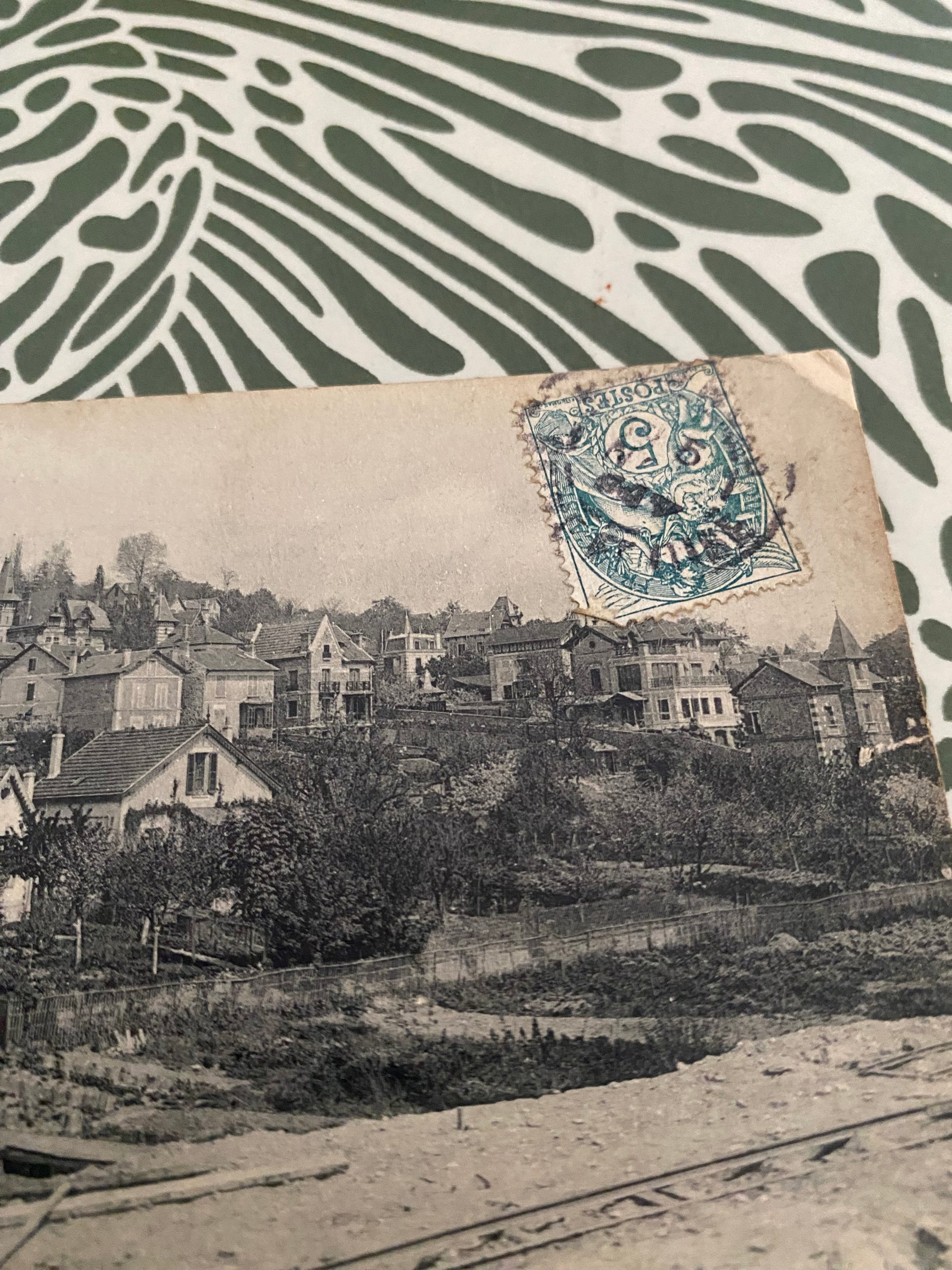 Carte postale ancienne coteau de Mons.